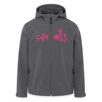Chefmoss - Recycelte Männer Softshell-Jacke von Stanley/Stella - Anthrazit - Vorne - AI Model Male 185 light (185cm)