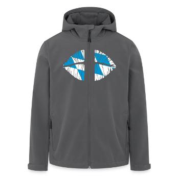 Kuss Bayern - Recycelte Männer Softshell-Jacke von Stanley/Stella - Anthrazit - Vorne - AI Model Male 185 light (185cm)