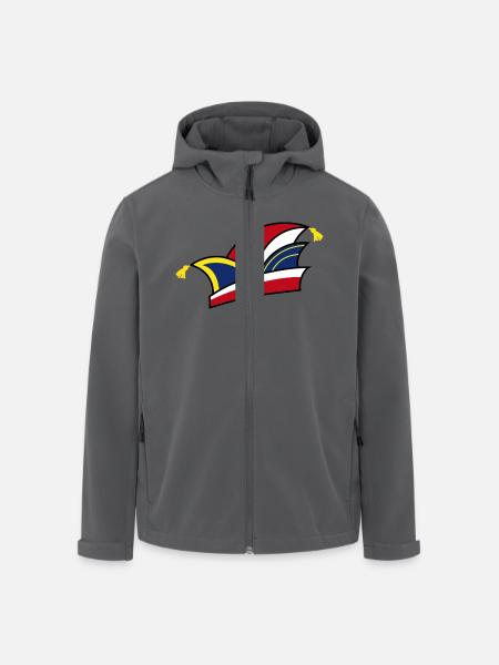 Karneval Prunkmütze - Recycelte Männer Softshell-Jacke von Stanley/Stella - Anthrazit