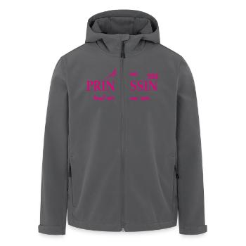 Prinzessin haut rein - Recycelte Männer Softshell-Jacke von Stanley/Stella - Anthrazit - Vorne - AI Model Male 185 light (185cm)