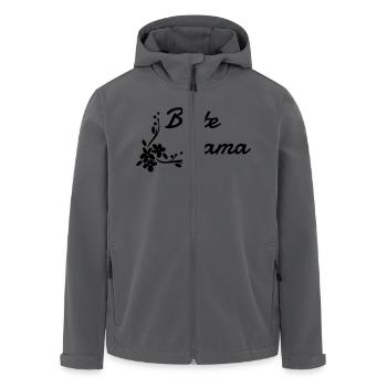 Beste Mama - Recycelte Männer Softshell-Jacke von Stanley/Stella - Anthrazit - Vorne - AI Model Male 185 light (185cm)