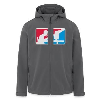 Progamer | eSports - Recycelte Männer Softshell-Jacke von Stanley/Stella - Anthrazit - Vorne - AI Model Male 185 light (185cm)