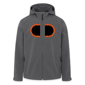 Fahrrad Flicken - Recycelte Männer Softshell-Jacke von Stanley/Stella - Anthrazit - Vorne - AI Model Male 185 light (185cm)