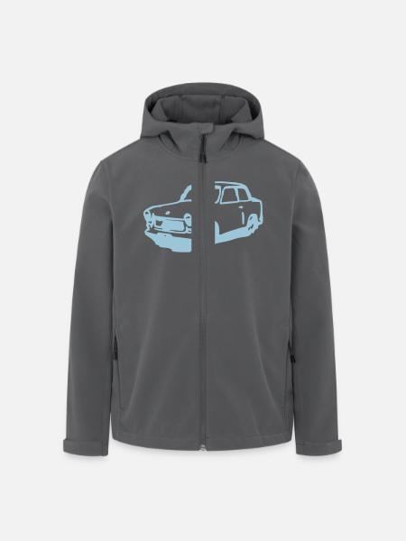 trabbi - Recycelte Männer Softshell-Jacke von Stanley/Stella - Anthrazit