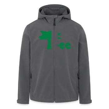 Baum - Recycelte Männer Softshell-Jacke von Stanley/Stella - Anthrazit - Vorne - AI Model Male 185 light (185cm)