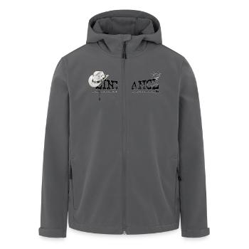 linedance - Recycelte Männer Softshell-Jacke von Stanley/Stella - Anthrazit - Vorne - AI Model Male 185 light (185cm)