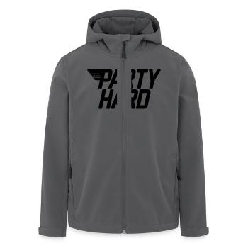 party hard - Recycelte Männer Softshell-Jacke von Stanley/Stella - Anthrazit - Vorne - AI Model Male 185 light (185cm)