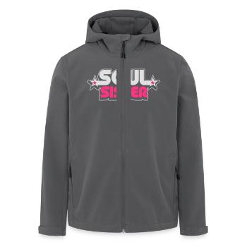 soul sister - Recycelte Männer Softshell-Jacke von Stanley/Stella - Anthrazit - Vorne - AI Model Male 185 light (185cm)