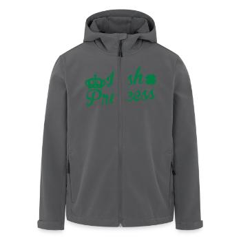 Irish Princess - Recycelte Männer Softshell-Jacke von Stanley/Stella - Anthrazit - Vorne - AI Model Male 185 light (185cm)