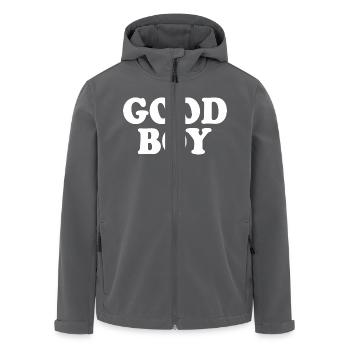 Good boy - Recycelte Männer Softshell-Jacke von Stanley/Stella - Anthrazit - Vorne - AI Model Male 185 light (185cm)
