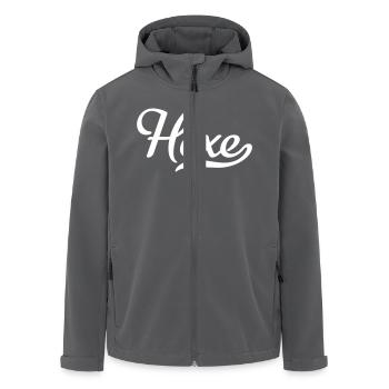 Hexe - Recycelte Männer Softshell-Jacke von Stanley/Stella - Anthrazit - Vorne - AI Model Male 185 light (185cm)