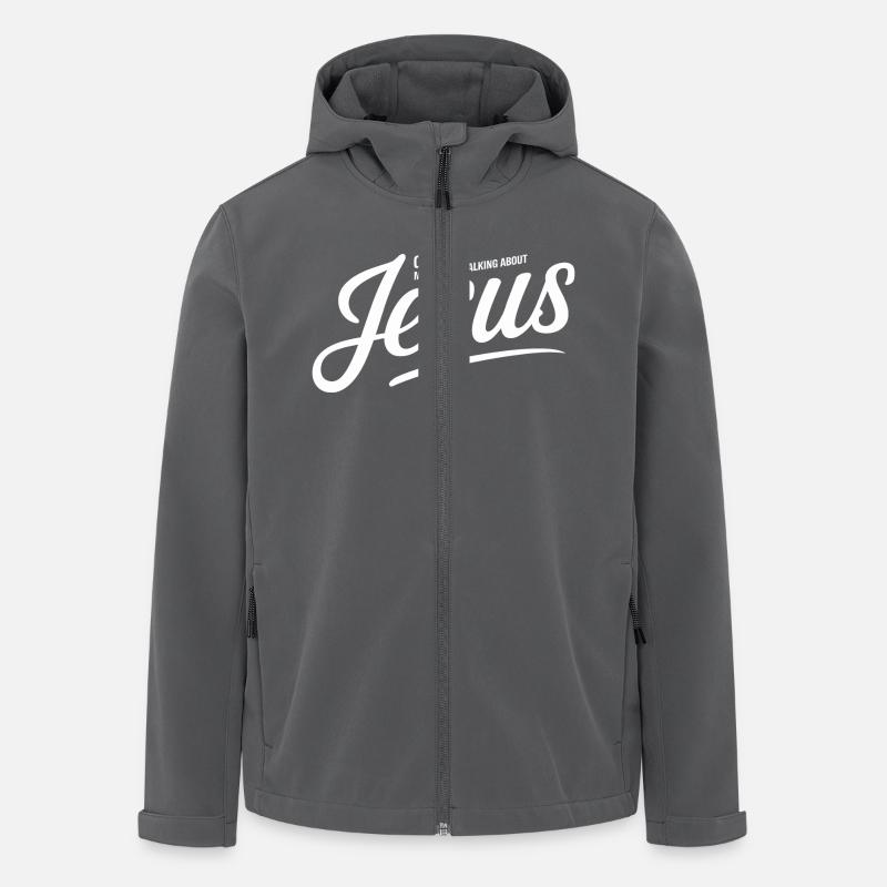 Une foi forte - Veste softshell homme en polyester recyclé Stanley/Stella - charbon
