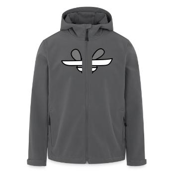 Maus großer Hut Sombrero Traurig Müde Gelangweilt - Recycelte Männer Softshell-Jacke von Stanley/Stella - Anthrazit - Vorne - AI Model Male 185 light (185cm)