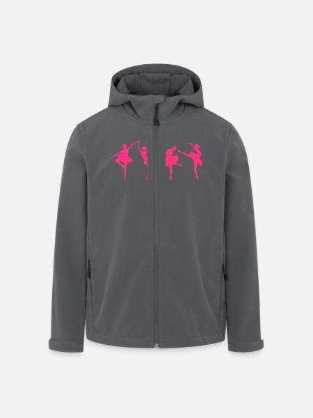 Ballett-Tänzerin dancer17 - Recycelte Männer Softshell-Jacke von Stanley/Stella - Anthrazit