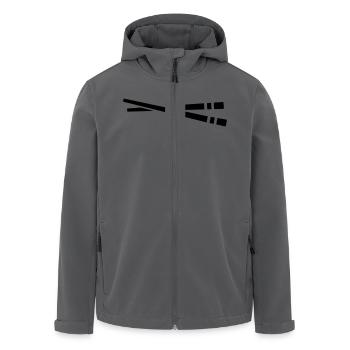 Sushi - Recycelte Männer Softshell-Jacke von Stanley/Stella - Anthrazit - Vorne - AI Model Male 185 light (185cm)