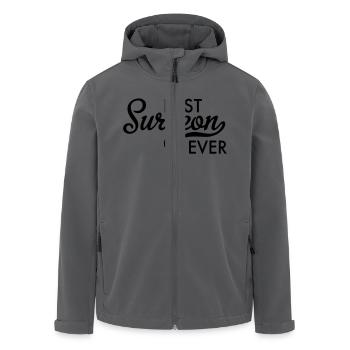 Chirurg - Recycelte Männer Softshell-Jacke von Stanley/Stella - Anthrazit - Vorne - AI Model Male 185 light (185cm)