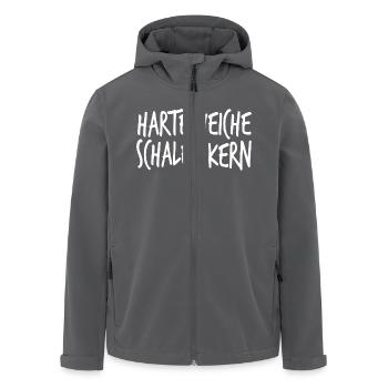 Harte Weiche Schaler Kern - Recycelte Männer Softshell-Jacke von Stanley/Stella - Anthrazit - Vorne - AI Model Male 185 light (185cm)