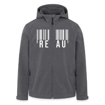 Rehau Bayern - Recycelte Männer Softshell-Jacke von Stanley/Stella - Anthrazit - Vorne - AI Model Male 185 light (185cm)
