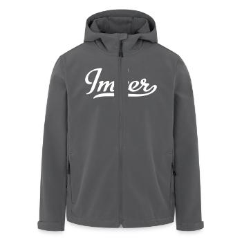 Imker - Recycelte Männer Softshell-Jacke von Stanley/Stella - Anthrazit - Vorne - AI Model Male 185 light (185cm)