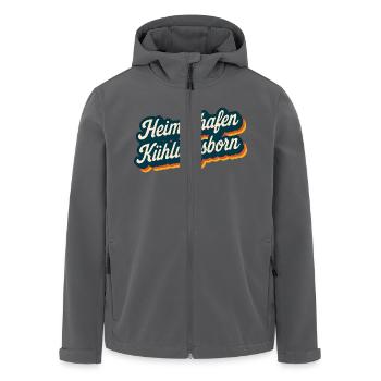 Heimathafen Kühlungsborn Andenken - Recycelte Männer Softshell-Jacke von Stanley/Stella - Anthrazit - Vorne - AI Model Male 185 light (185cm)