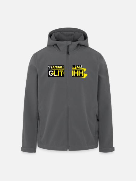Stan Glitch Shirt png - Recycelte Männer Softshell-Jacke von Stanley/Stella - Anthrazit