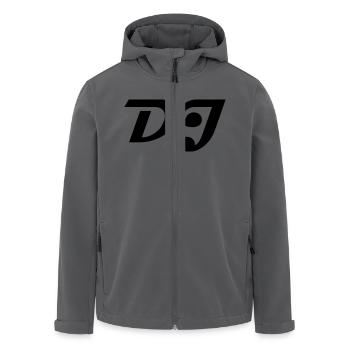 DJ - Recycelte Männer Softshell-Jacke von Stanley/Stella - Anthrazit - Vorne - AI Model Male 185 light (185cm)