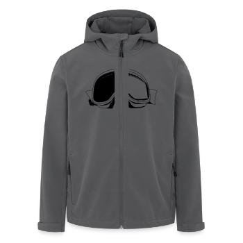Skibrille - Recycelte Männer Softshell-Jacke von Stanley/Stella - Anthrazit - Vorne - AI Model Male 185 light (185cm)