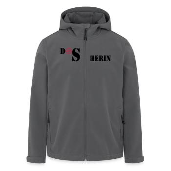 Dosensucherin - 2colors - 2011 - Recycelte Männer Softshell-Jacke von Stanley/Stella - Anthrazit - Vorne - AI Model Male 185 light (185cm)