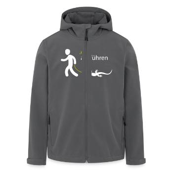 .exe ausführen ADMIN - Recycelte Männer Softshell-Jacke von Stanley/Stella - Anthrazit - Vorne - AI Model Male 185 light (185cm)