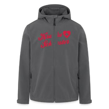 kranke schwester - Krankenschwester - Karnevall - Recycelte Männer Softshell-Jacke von Stanley/Stella - Anthrazit - Vorne - AI Model Male 185 light (185cm)