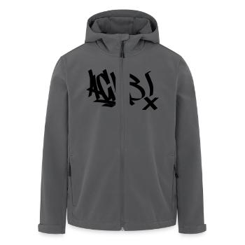 Acab - Recycelte Männer Softshell-Jacke von Stanley/Stella - Anthrazit - Vorne - AI Model Male 185 light (185cm)