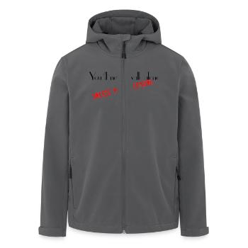 You never walk alone - Recycelte Männer Softshell-Jacke von Stanley/Stella - Anthrazit - Vorne - AI Model Male 185 light (185cm)