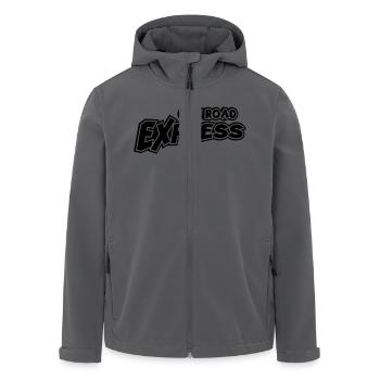 Off Road Express 4x4 Offroad T-Shirt - Recycelte Männer Softshell-Jacke von Stanley/Stella - Anthrazit - Vorne - AI Model Male 185 light (185cm)