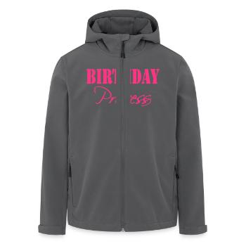 Birthday Princess - Recycelte Männer Softshell-Jacke von Stanley/Stella - Anthrazit - Vorne - AI Model Male 185 light (185cm)