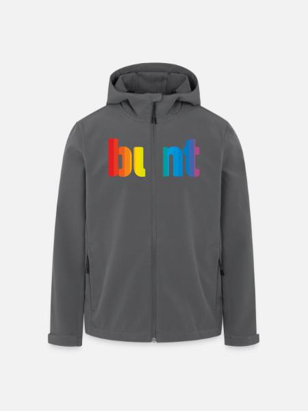 bunt - Recycelte Männer Softshell-Jacke von Stanley/Stella - Anthrazit