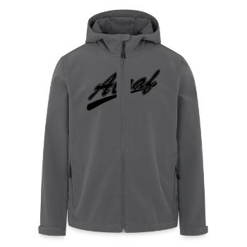 Alaaf - Karneval - Recycelte Männer Softshell-Jacke von Stanley/Stella - Anthrazit - Vorne - AI Model Male 185 light (185cm)