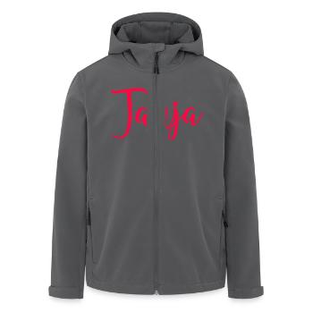 name tanja - Recycelte Männer Softshell-Jacke von Stanley/Stella - Anthrazit - Vorne - AI Model Male 185 light (185cm)