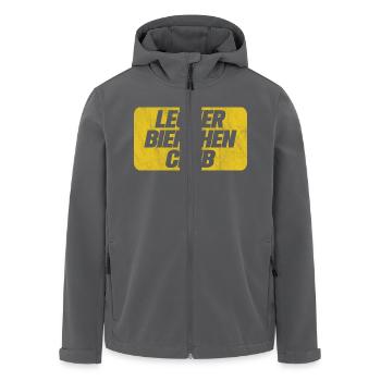 Lecker Bierchen Club - Mallorca Malle Urlaub Party - Recycelte Männer Softshell-Jacke von Stanley/Stella - Anthrazit - Vorne - AI Model Male 185 light (185cm)