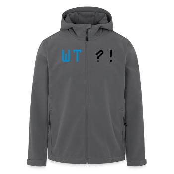 wtf - Recycelte Männer Softshell-Jacke von Stanley/Stella - Anthrazit - Vorne - AI Model Male 185 light (185cm)