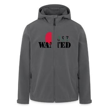 appel most wanted_Vec_3 de - Recycelte Männer Softshell-Jacke von Stanley/Stella - Anthrazit - Vorne - AI Model Male 185 light (185cm)