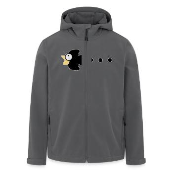crow - Recycelte Männer Softshell-Jacke von Stanley/Stella - Anthrazit - Vorne - AI Model Male 185 light (185cm)