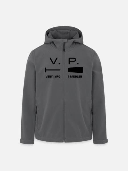 VIP Very Important Paddler Drachenboot Kanu 1c - Recycelte Männer Softshell-Jacke von Stanley/Stella - Anthrazit