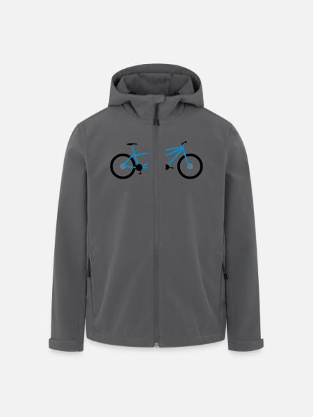tandem - Recycelte Männer Softshell-Jacke von Stanley/Stella - Anthrazit