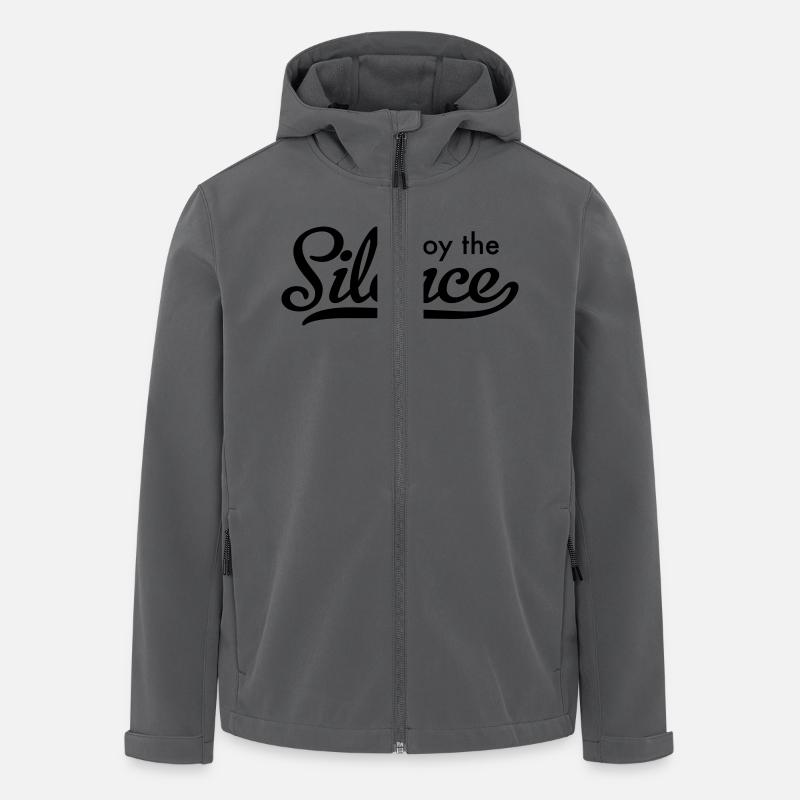 Enjoy the Silence - Recycelte Männer Softshell-Jacke von Stanley/Stella - Anthrazit