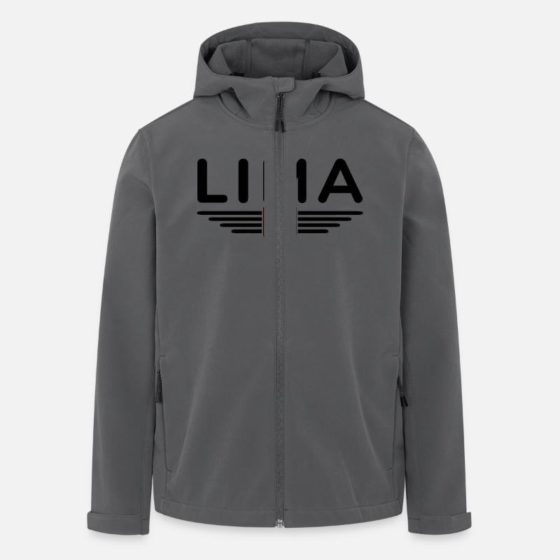Lima Design – Experience Peru's Capital - Men’s Recycled Softshell Jacket by Stanley/Stella - anthracite