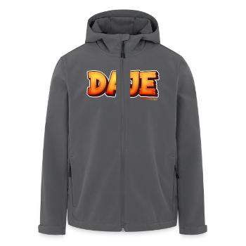 Römische Redewendungen: DAJE - Recycelte Männer Softshell-Jacke von Stanley/Stella - Anthrazit - Vorne - AI Model Male 185 light (185cm)