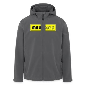 Malle 2025 - Recycelte Männer Softshell-Jacke von Stanley/Stella - Anthrazit - Vorne - AI Model Male 185 light (185cm)