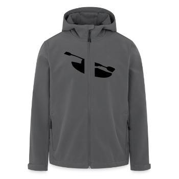 Kanu - Kajak - Recycelte Männer Softshell-Jacke von Stanley/Stella - Anthrazit - Vorne - AI Model Male 185 light (185cm)