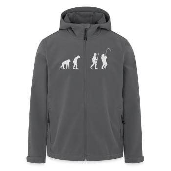 Angler Fisher Evolution - Recycelte Männer Softshell-Jacke von Stanley/Stella - Anthrazit - Vorne - AI Model Male 185 light (185cm)