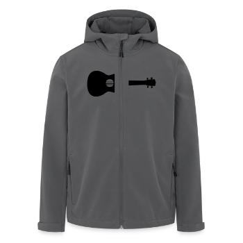 Ukulele - Recycelte Männer Softshell-Jacke von Stanley/Stella - Anthrazit - Vorne - AI Model Male 185 light (185cm)